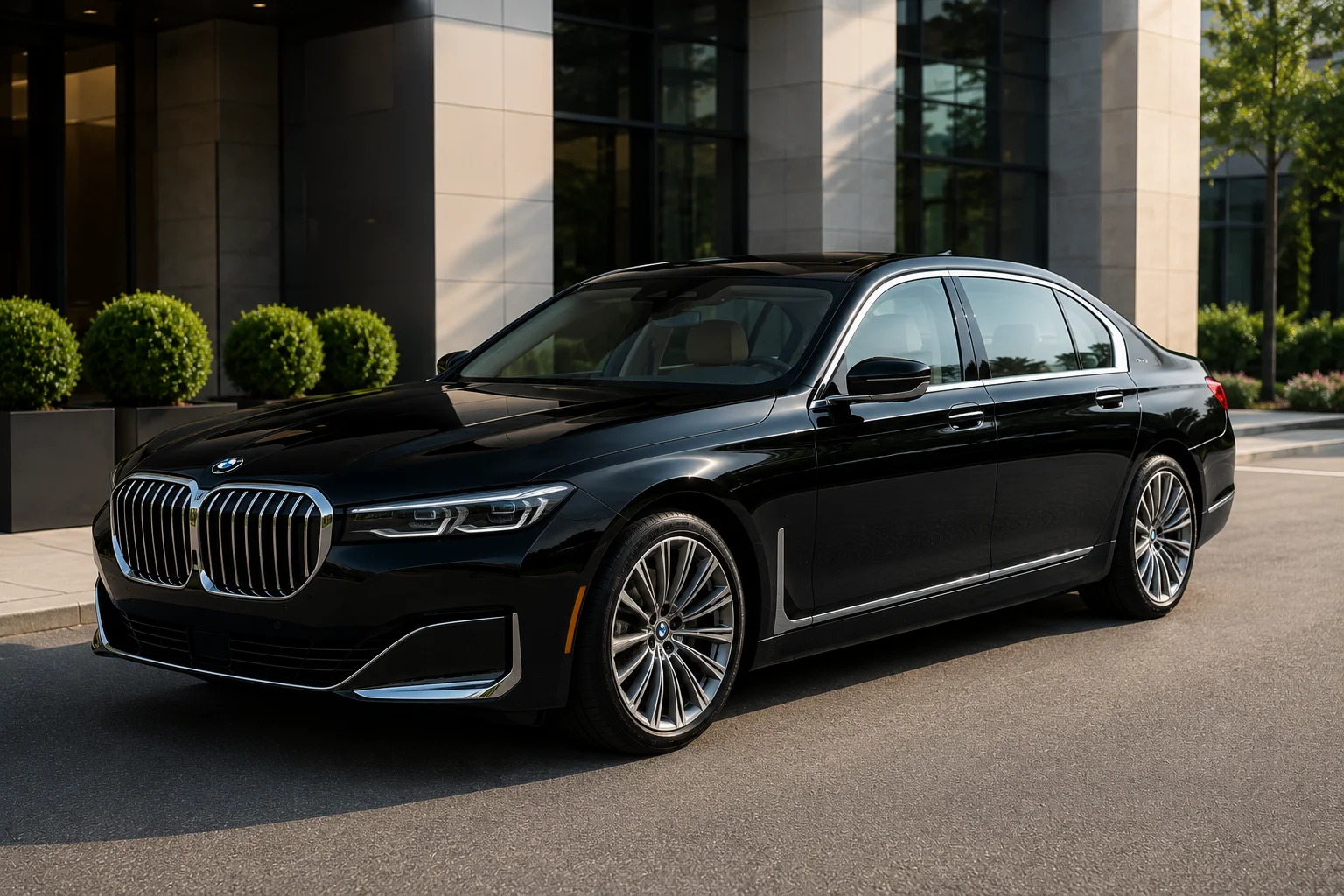 BMW 7 Series Sedan for executive chauffeur service