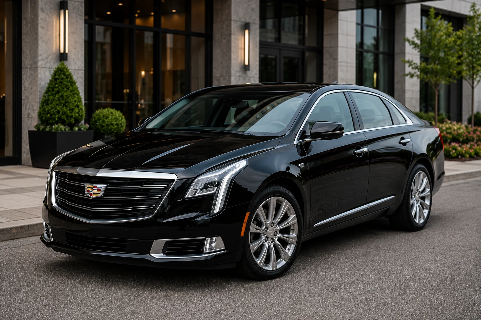 Cadillac XTS Sedan for black car chauffeur service