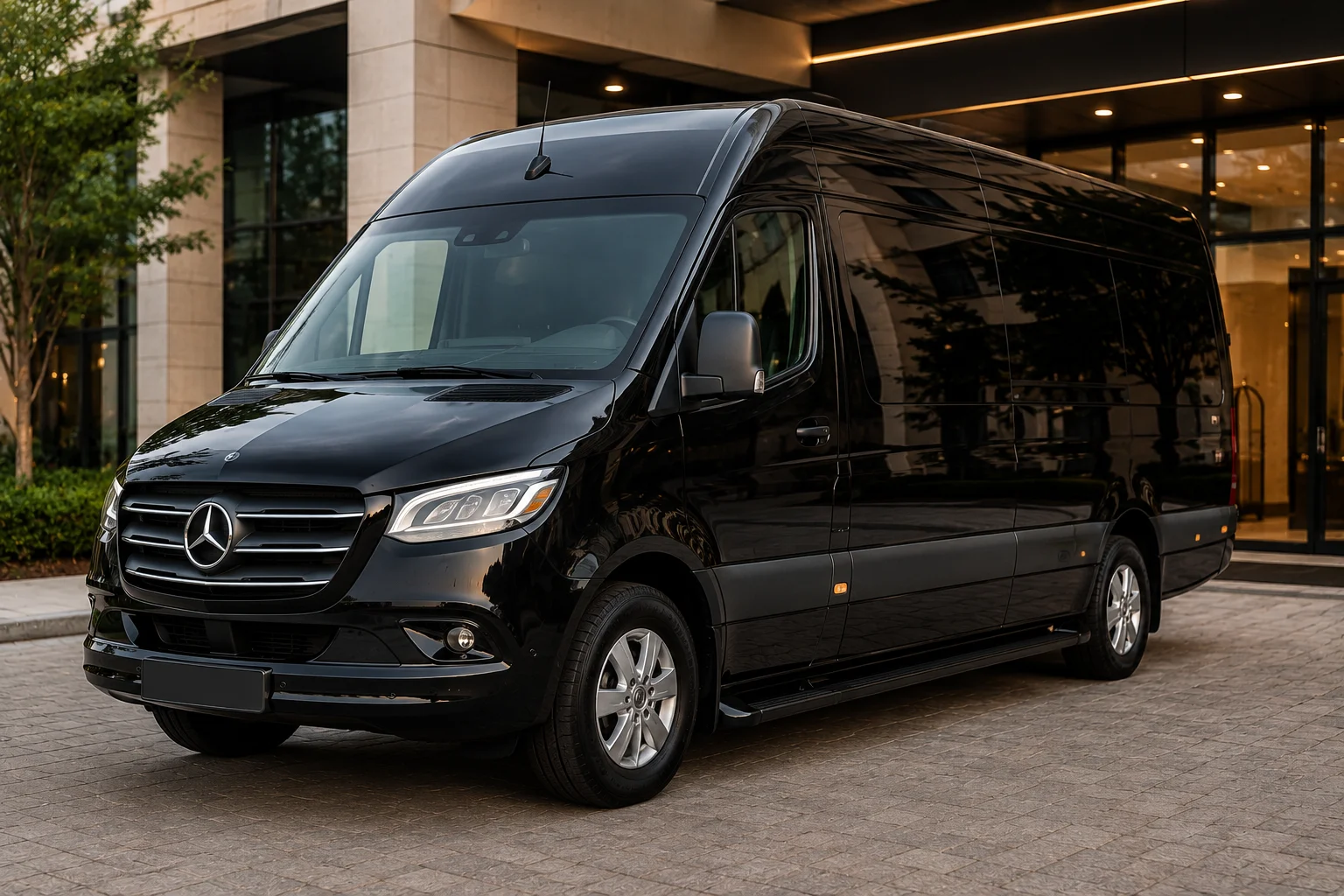 Mercedes-Benz Sprinter Van for group chauffeur transportation