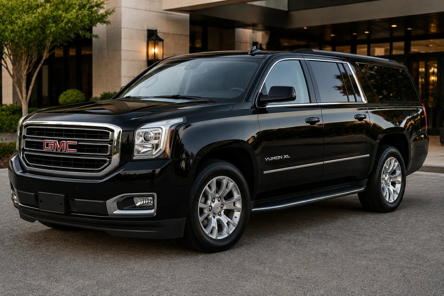 GMC Yukon XL SUV for luxury chauffeur service